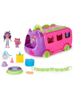 Gabby's Dollhouse Gabby's Dollhouse Purrfect Party Bus Playset  - Image 1