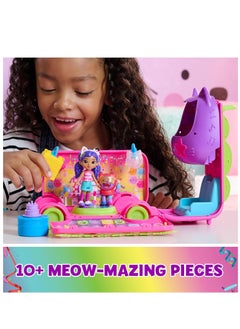 Gabby's Dollhouse Gabby's Dollhouse Purrfect Party Bus Playset  - Image 3