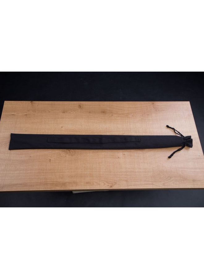 PJ Sword Bag Wooden Sword Sword Sword Light Sword Storage Bag Star Wars Laser Sword Portable Sword Bag Premium Thickened Canvas-Color:Black Sword Bag (long) Can Hold 110cm  - Image 4