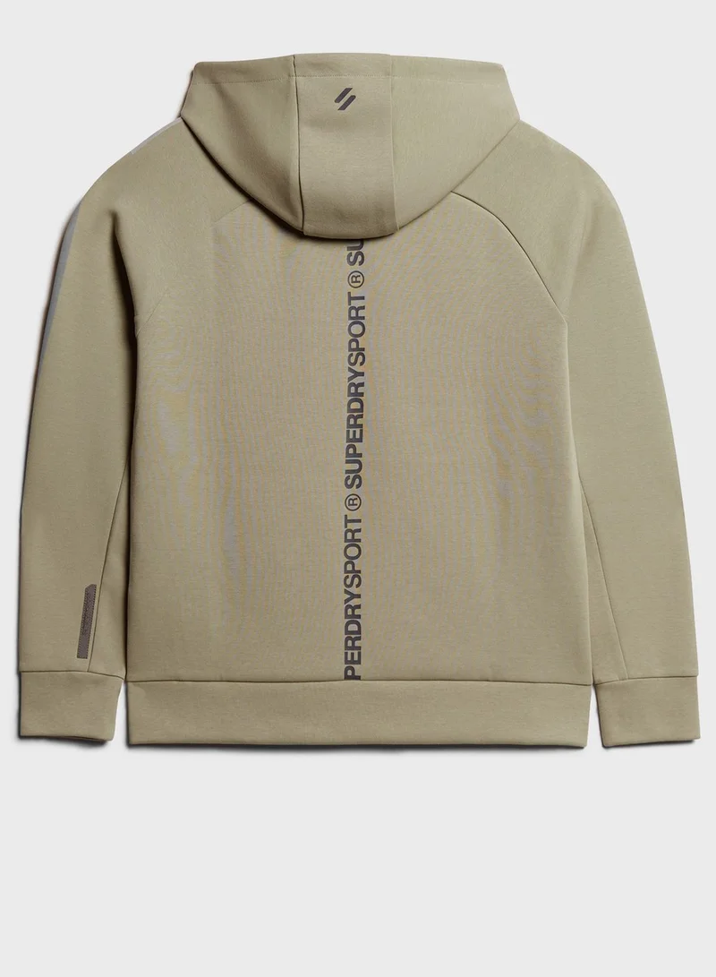 سوبر دراي Logo Print Pull Over Hoodies