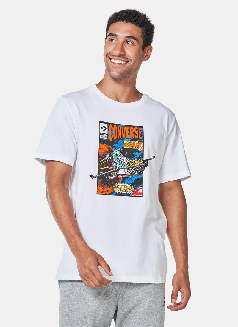 كونفرس Men's Comic Cover Graphic T-Shirt