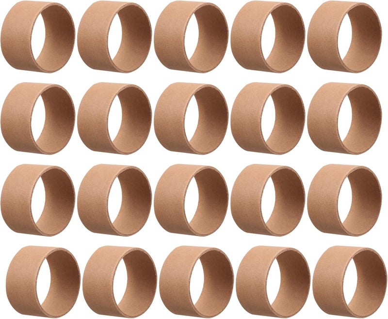 كلاراكو أنابيب كرتون صغيرة، 20 قطعة، أنبوب ورق الرسم، لفائف الحرف اليدوية، أنابيب كرتون مستديرة، أنبوب الرسم والرسم للحرف اليدوية، مشروع فني، لفافة ورق التواليت، الحرف اليدوية - Image 1