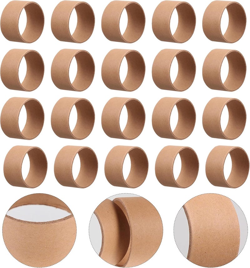 كلاراكو أنابيب كرتون صغيرة، 20 قطعة، أنبوب ورق الرسم، لفائف الحرف اليدوية، أنابيب كرتون مستديرة، أنبوب الرسم والرسم للحرف اليدوية، مشروع فني، لفافة ورق التواليت، الحرف اليدوية - Image 2