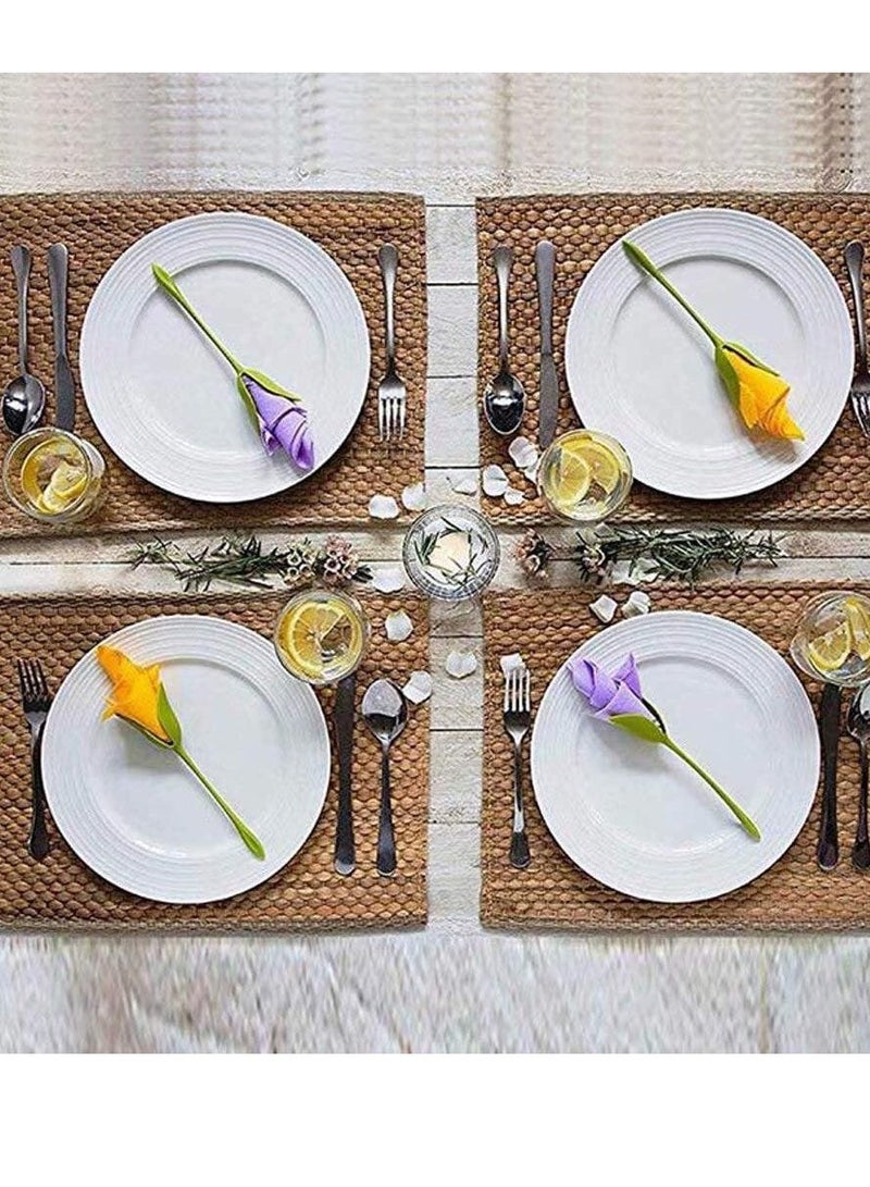 4-Piece Tissue Holder Set Green - Image 2