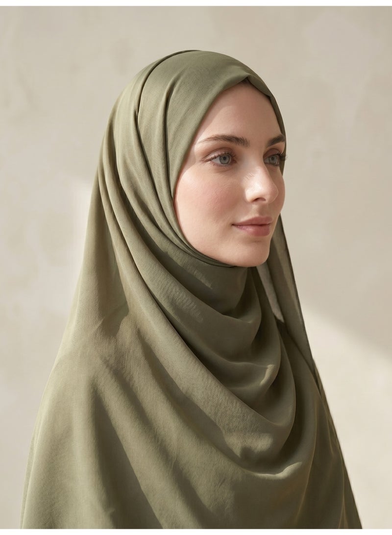 Slema Muslim Islamic Hijabs Head Wrap Scarf Shawl for Women Long Turban Cap - Image 3