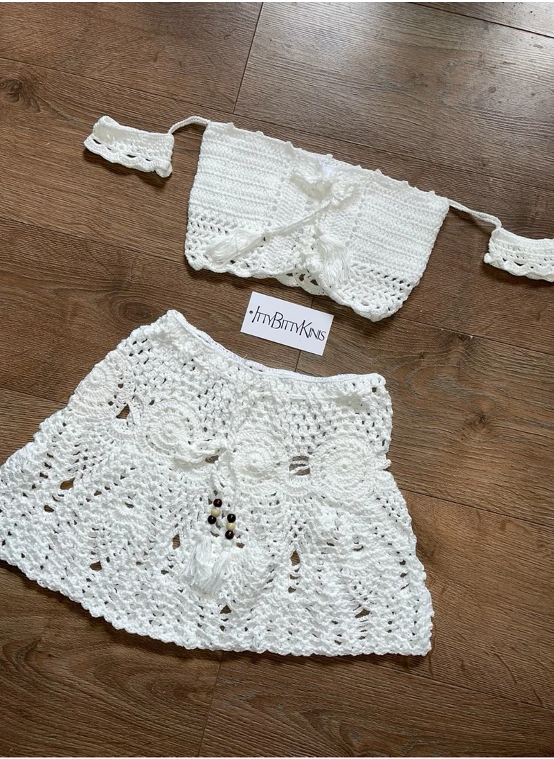 ايتي  بيتي كينيس Santorini Crochet Set White