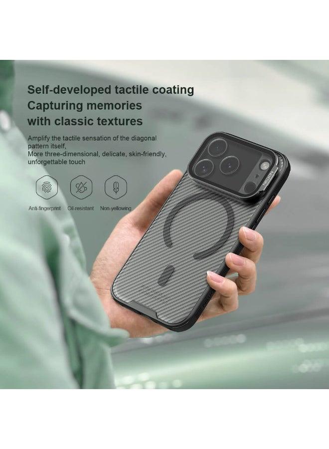 Nillkin Camshield Prop Magnetic Transparent Lens Guard Edition Clear version Camera protective cover case for Apple iPhone 17 Pro 6.3 (2025) - Black - Image 5