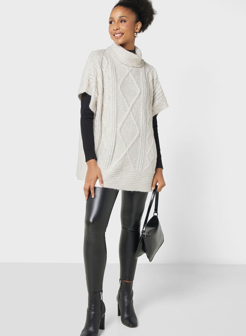 Wallis Turtle Neck T-Shirt - Image 4
