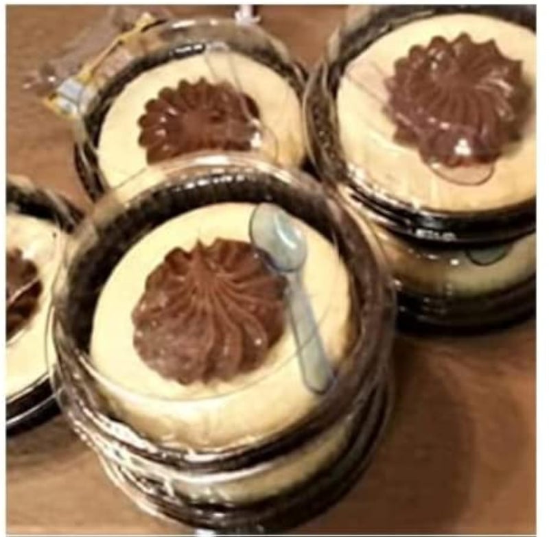 Decony 25 Pcs Round Mini Cheesecake Pans Set Round Cake Pans with Clear Dome Lids and Spoons Grease Proof Microwave  Freezer Safe Mini Cheesecake Containers 358 x 112