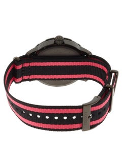 TISSOT Quickster Black Dial Black and Hot Pink Nylon Ladies Watch  - Image 3