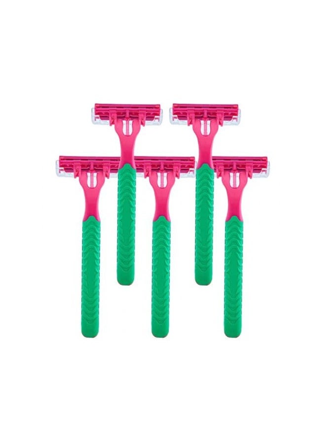 Avuva - Disposable Razor Blades With Pivoting Head For Women 4+1 - Image 1