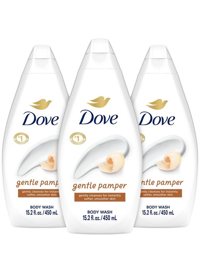 Dove Dove Body Wash, Gentle Pamper 3-Pack - Soothing Moisturizing Cleanser for Soft Skin, 15.22 Oz Ea - Image 1