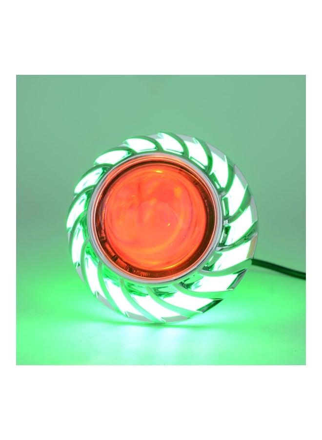 Loquat LED Angel Eye Motorcycle Headlight - Image 2