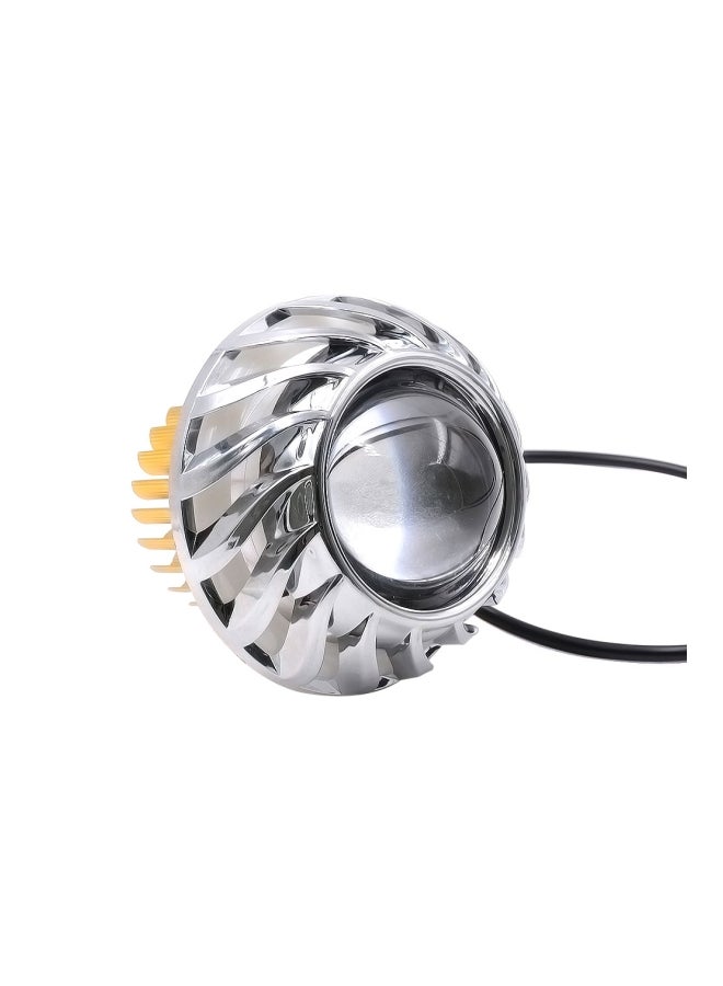 Loquat LED Angel Eye Motorcycle Headlight - Image 3