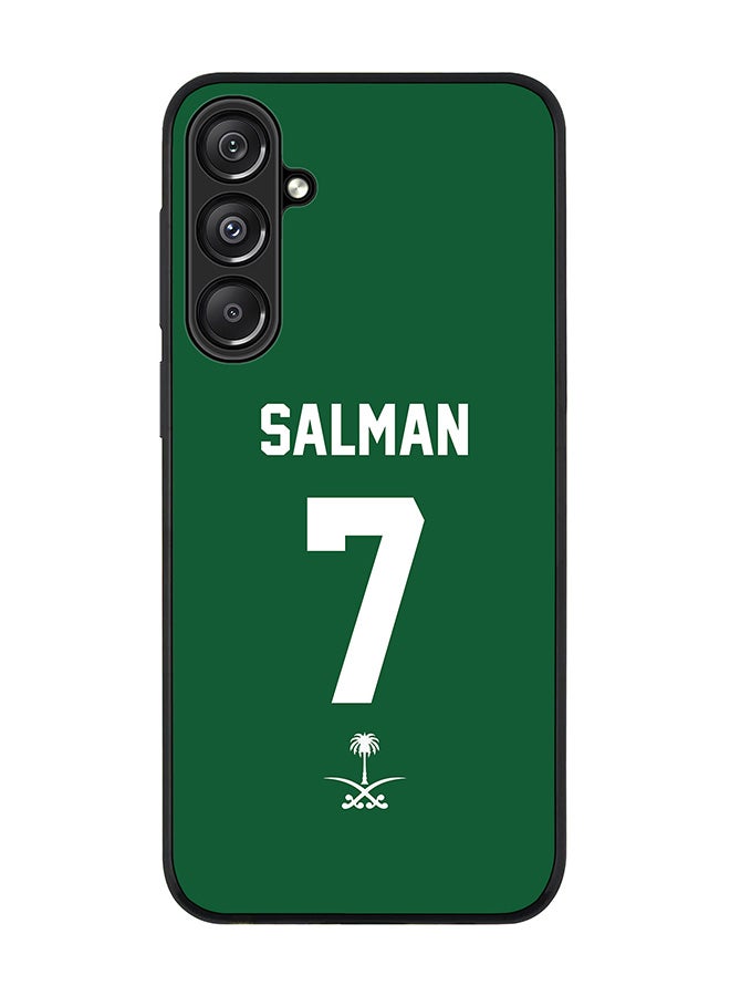 Stylizedd For Samsung Galaxy A16 / A16 5G Case,Slim fit Camera Protection, Shockproof Thin Phone cover - Football - Saudi Arabia - Salman - Image 1