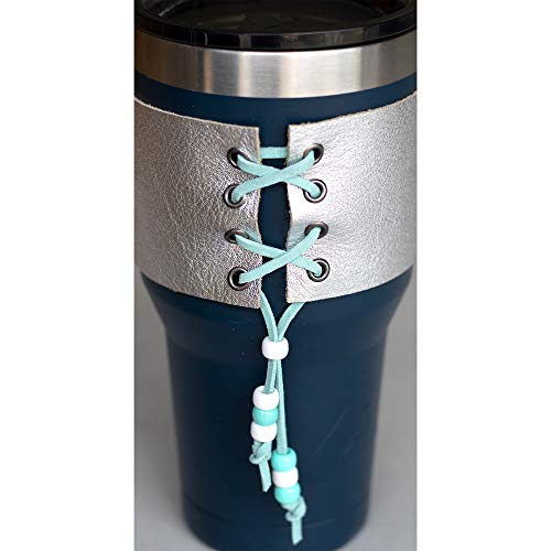 Realeather Silver Creek Leather Co Realeather Deerskin Leather Lace for Crafts and Jewelry Making, 3/16" x 50', Turquoise - Image 5