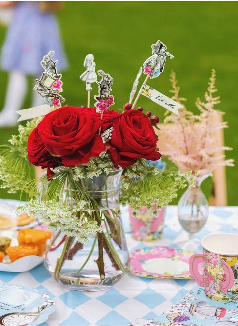 Alice in Wonderland Party Food Picks