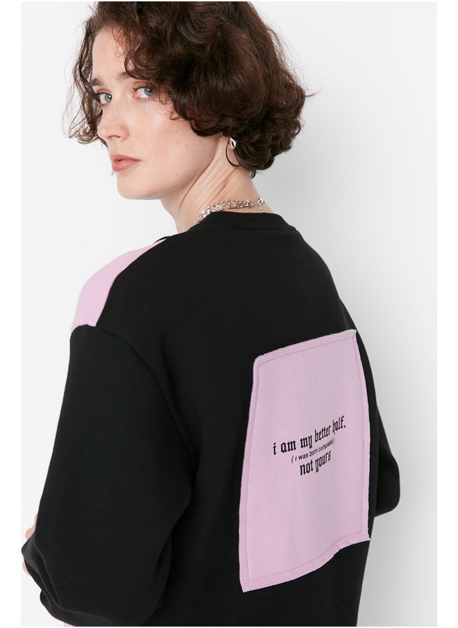 trendyol - Sweatshirt - Black - Regular fit - Image 1