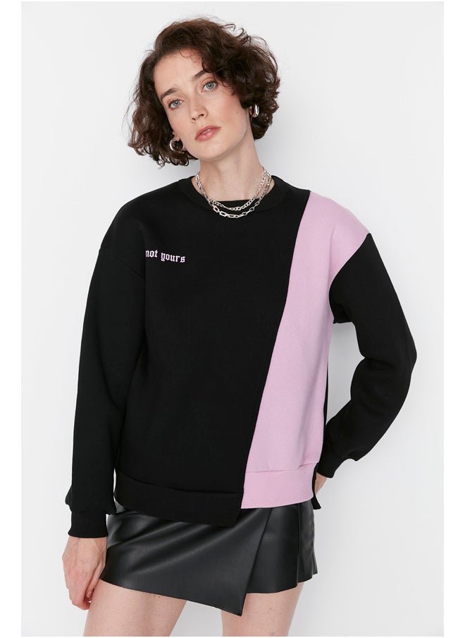 trendyol - Sweatshirt - Black - Regular fit - Image 1