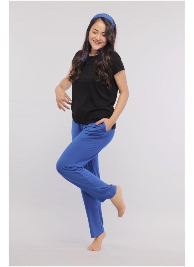 NeceSera True Blue Straight Lounge Pant  - Image 4