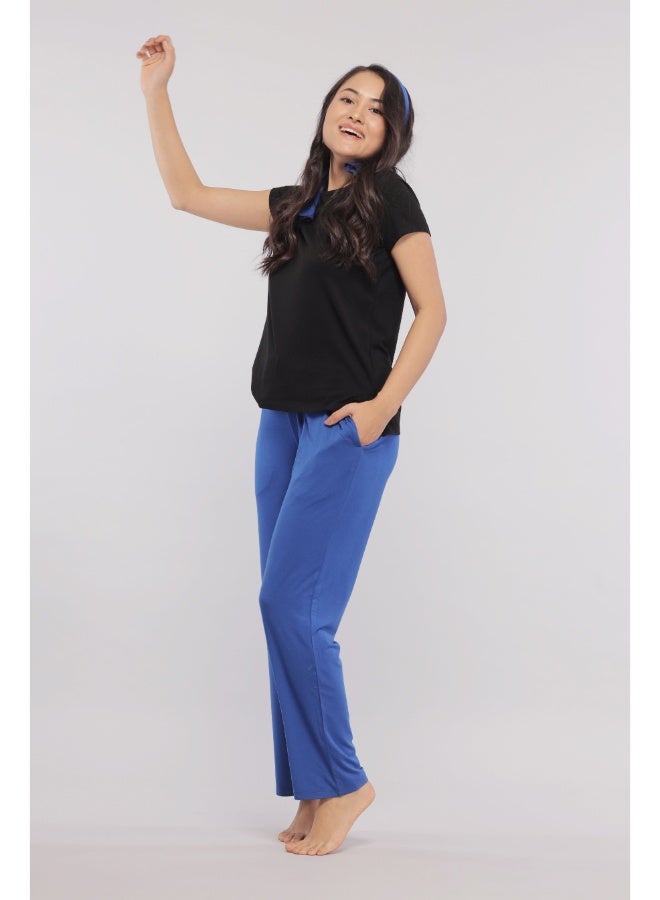 True Blue Straight Lounge Pant