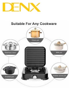 Denx Portable Single Gas Stove, 2200 Watts, Suitable for Indoor and Outdoor Cooking  - Image 3