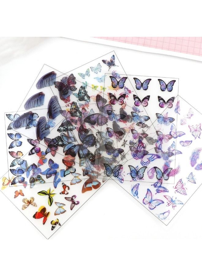 Graffiti Resin Butterflies Stickers and other decorative shapes for artworks decoration - Image 2