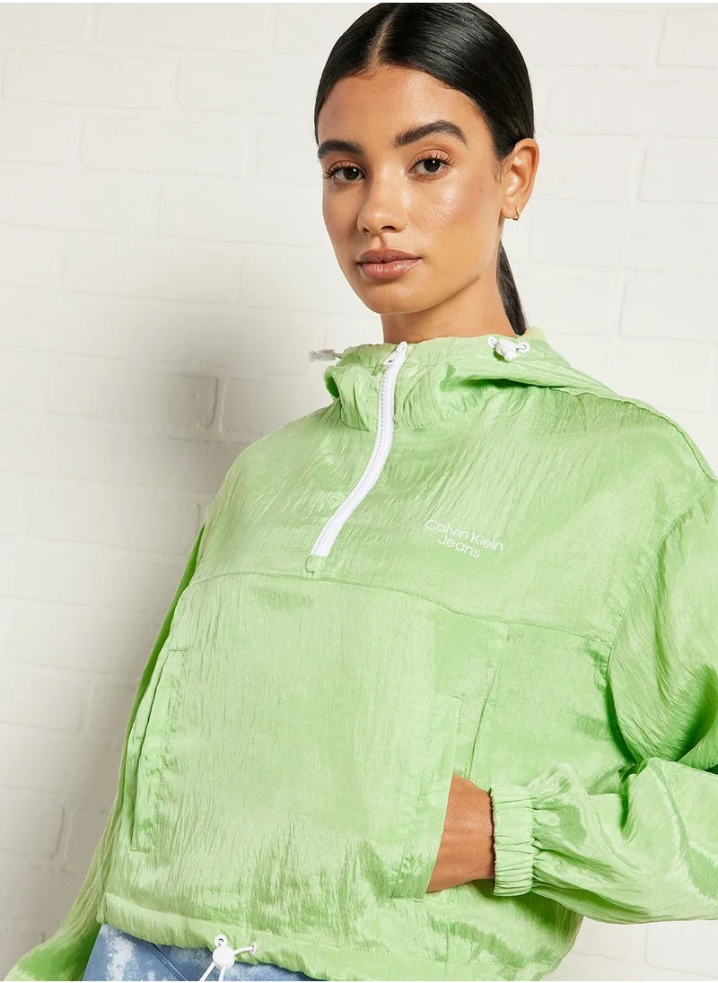 Calvin Klein Jeans Hooded Anorak Jacket