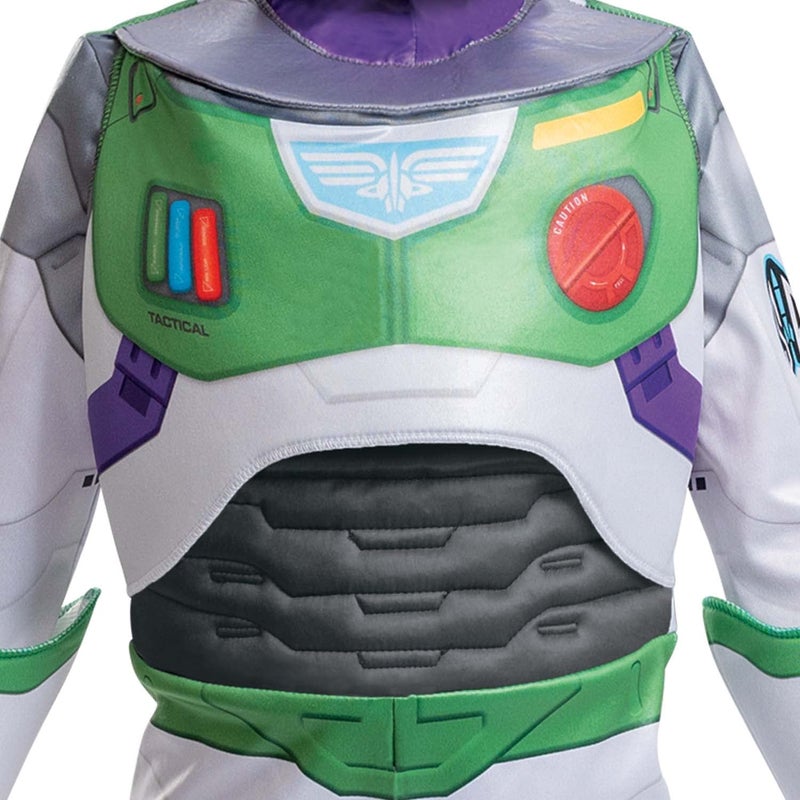 Disguise Disney Pixar Lightyear Buzz Space Ranger Costume for Kids, Deluxe Official Disney Lightyear Costume Outfit, Child Size Small (4-6) - Image 3