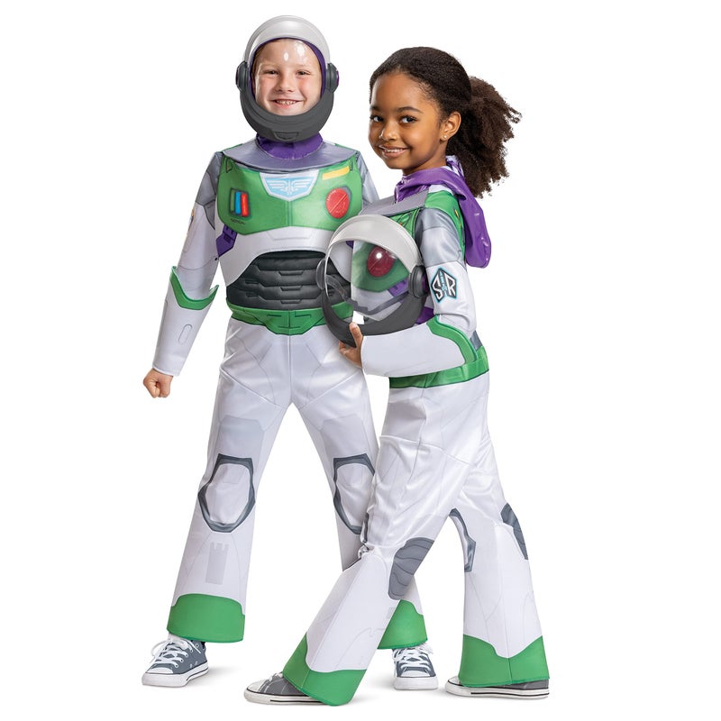 Disguise Disney Pixar Lightyear Buzz Space Ranger Costume for Kids, Deluxe Official Disney Lightyear Costume Outfit, Child Size Small (4-6) - Image 1
