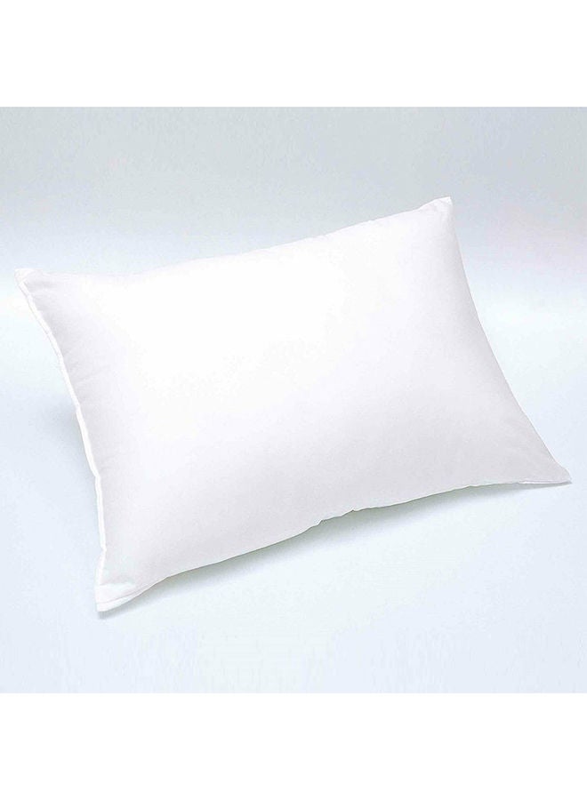 DANUBE HOME Cotton Surface Pillow Hypoallergenic Side And Back Sleeping Pillows For Neck And Shoulder Support White L50xW70 cm - Image 2