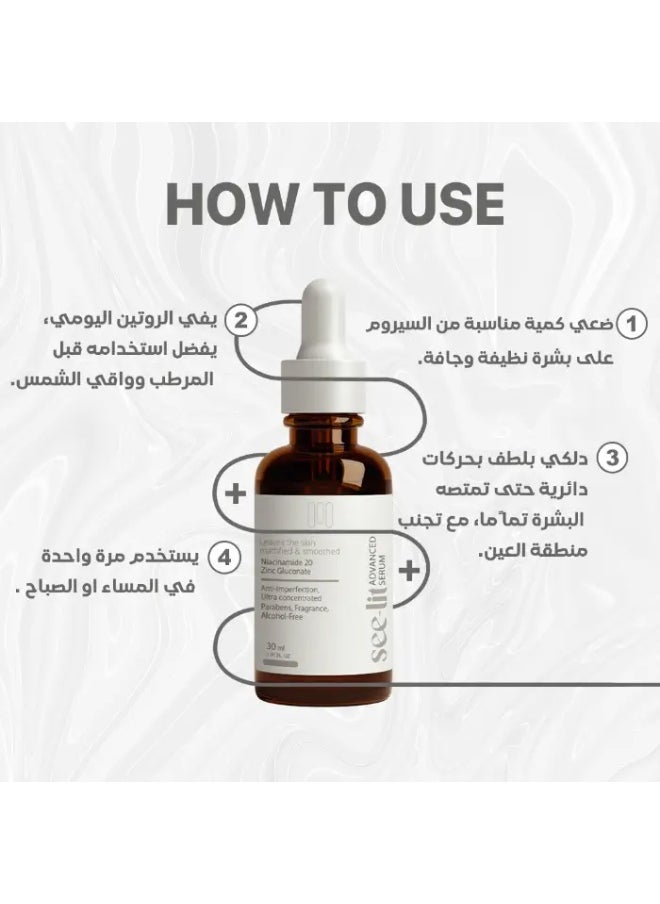 See-Lit - see-lit Advanced Niacinamide 20% Serum - Image 1