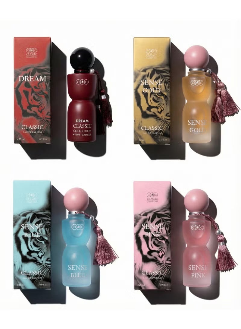 كلاسيك مجموعة عطور كلاسيك 4 قطع 25مل - Image 1