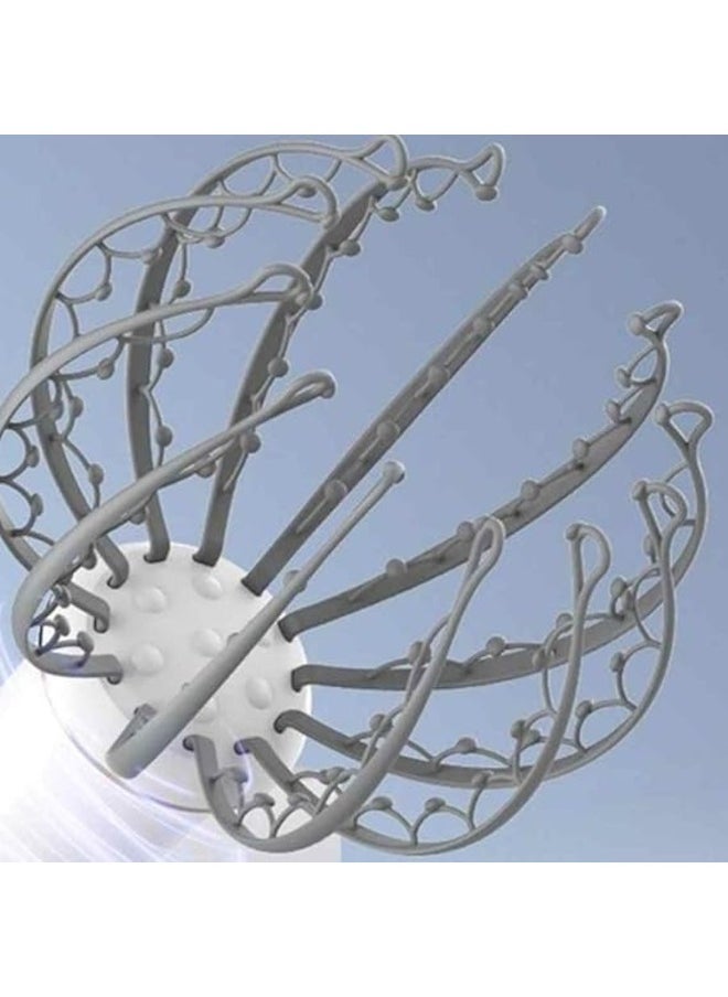 Generic - Massager Hands Free Electric Scalp Head with 12 Massager Three Speed Adjustable Octopus Claws for Stress Relief - Image 1