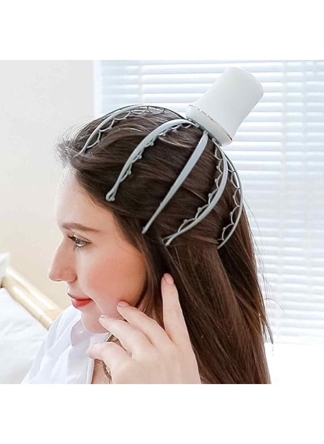 Generic - Massager Hands Free Electric Scalp Head with 12 Massager Three Speed Adjustable Octopus Claws for Stress Relief - Image 1