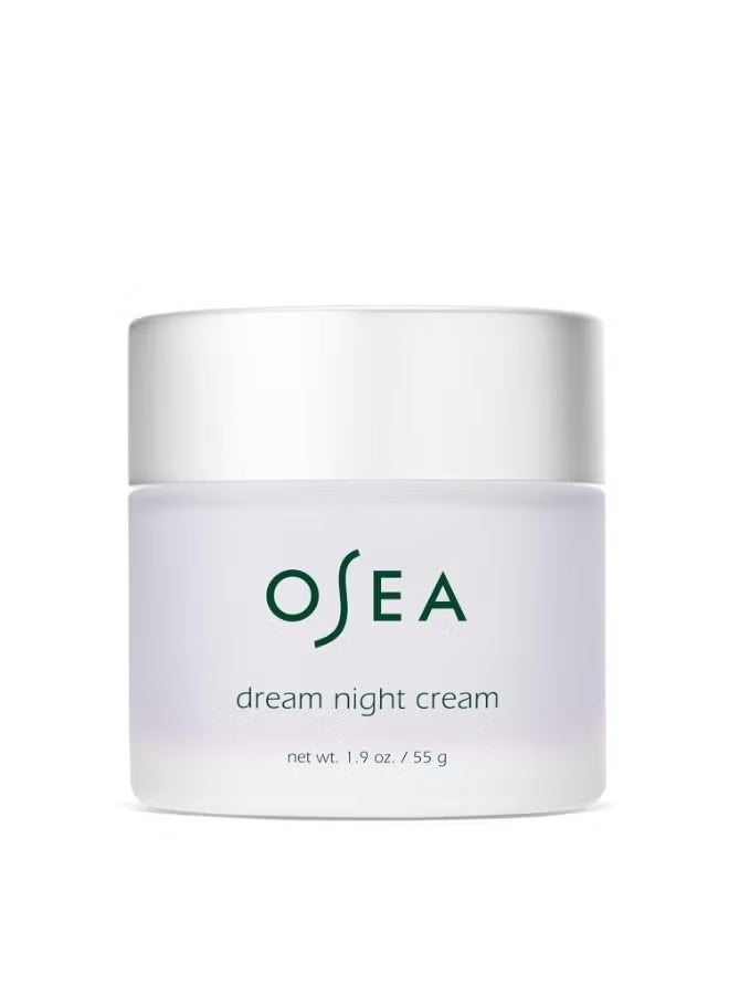 OSEA Dream Night Cream - Anti-Aging Hydrating Face Cream with Algae-Derived Bio Retinol - Plumps, Firms, & Smooths Line and Wrinkles - Image 1