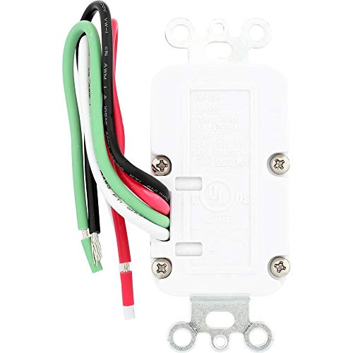 WESTEK AmerTac TMDW10 Westek Hardwire Indoor Digital Wall Switch Timer, White - Image 5