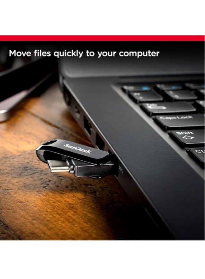 sandisk SanDisk Ultra Dual Drive Go USB Type-C 64GB Flash Drive - Black - Sdddc3-064G-G46 - Image 2
