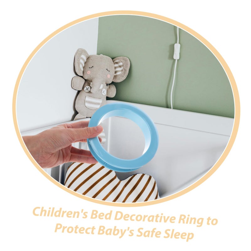Bed Rail Guard Attachment for Boys and Girls Easy Setup Circle Design - Image 4