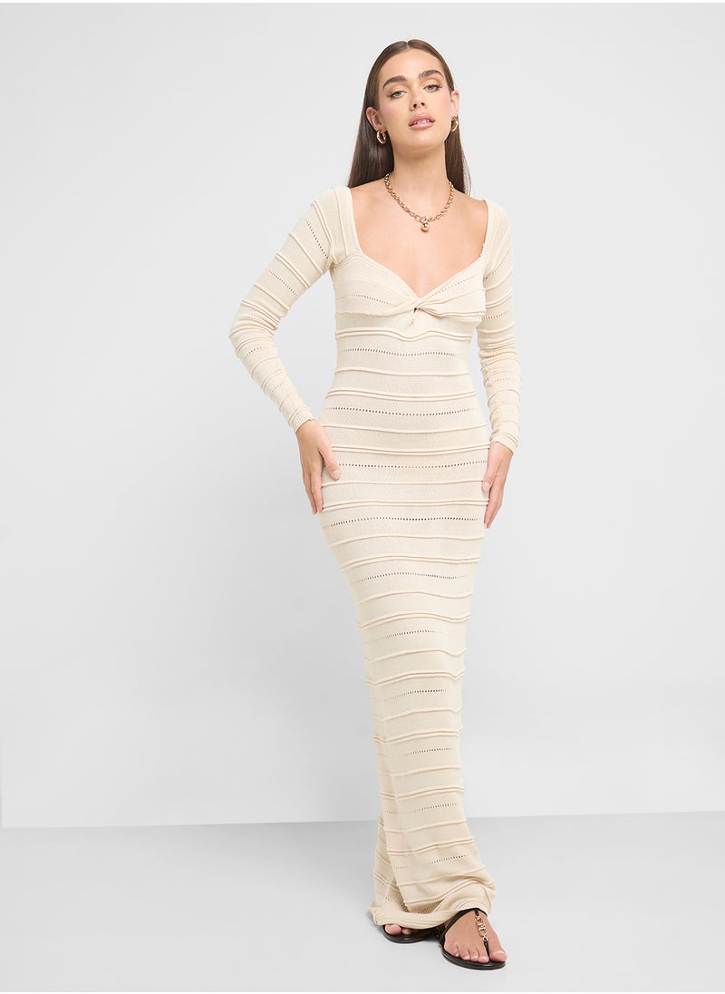 Ginger Knit Maxi Dress  - Image 1