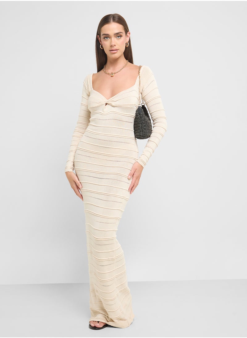 Ginger Knit Maxi Dress  - Image 4