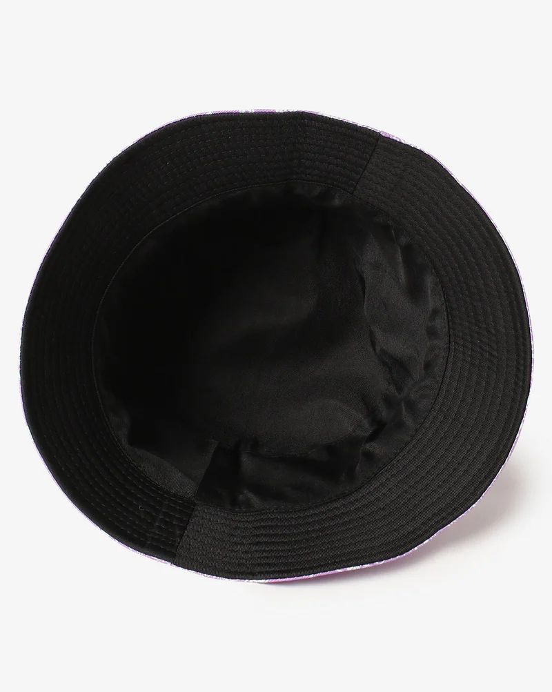 Haute Sauce  Purple Printed Vintage Bucket Hat  | Best Price UAE