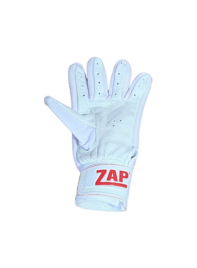ZAP Tennis Cricket Batting Gloves Adult - Black - Image 2