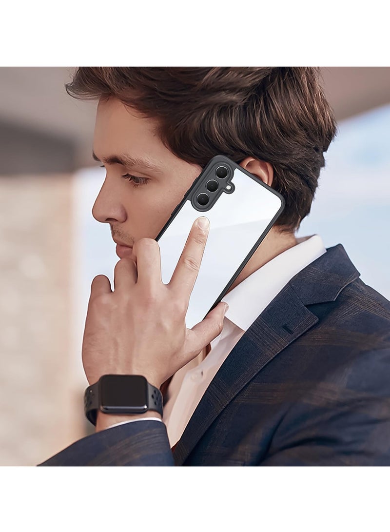 Bumper Protective Case for Samsung Galaxy S24 FE 5G Silicone TPU Bumper Ultra Durable Ultra-Safe Camera Optimum Solution Black - Image 2