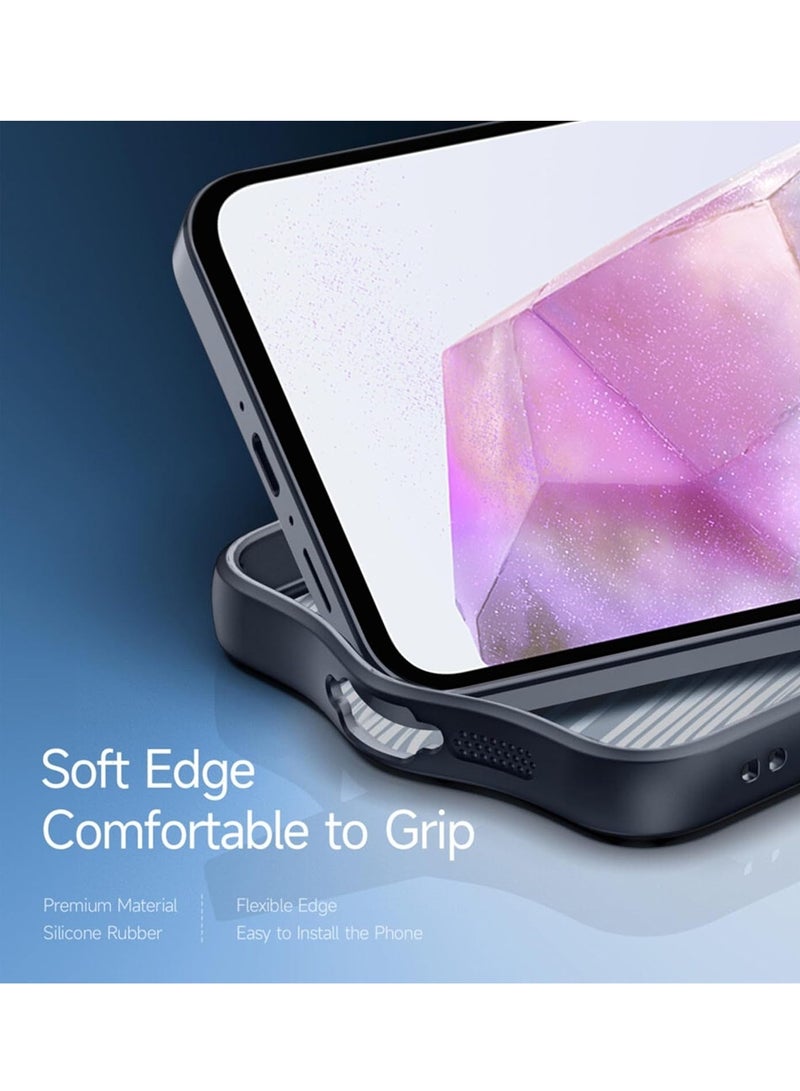 Bumper Protective Case for Samsung Galaxy S24 FE 5G Silicone TPU Bumper Ultra Durable Ultra-Safe Camera Optimum Solution Black - Image 3