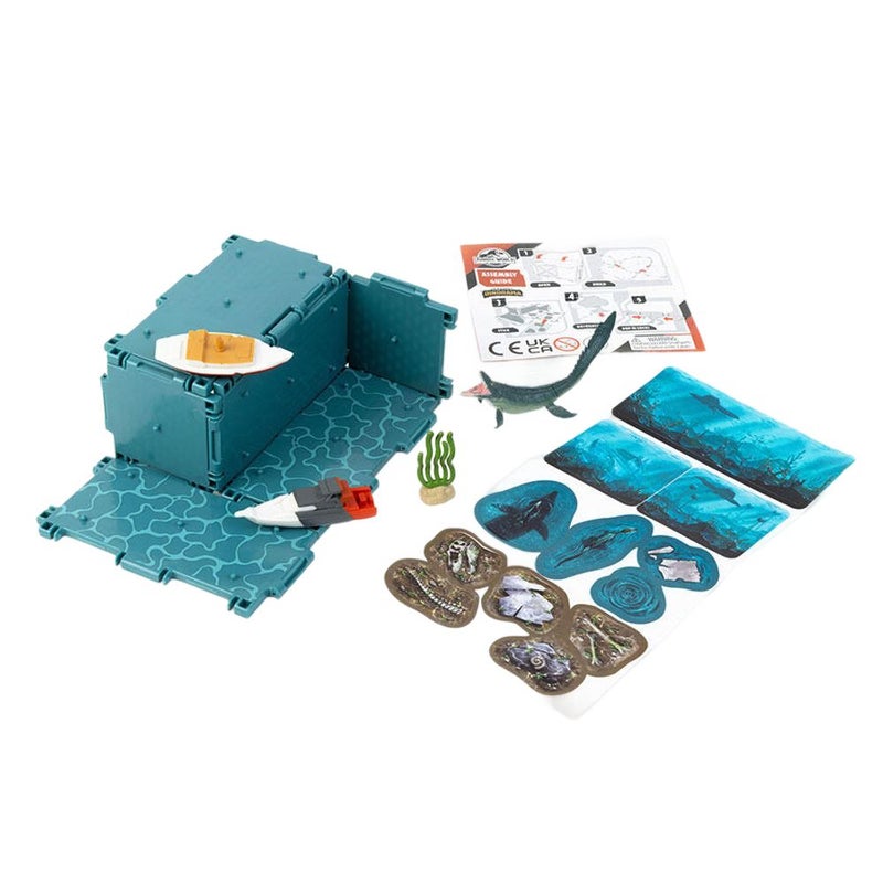 Jurassic World Rebirth Captivz Dinorama Playset (14 Pieces, Assorted) - Image 2