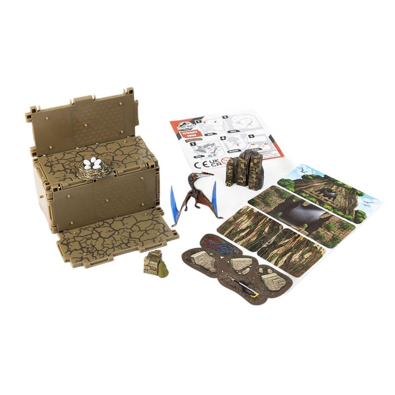 Jurassic World Rebirth Captivz Dinorama Playset (14 Pieces, Assorted) - Image 4