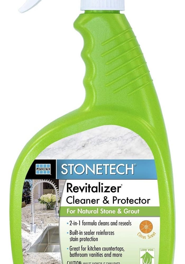 StoneTech Revitalizer Cleaner and Protector for Natural Stone and Grout - 24 Fl Oz Spray - Image 1