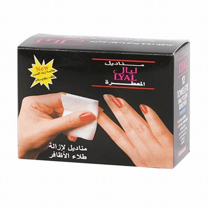 LYAL TOWELETTES NL/POLSH REMV LRG 24PC
