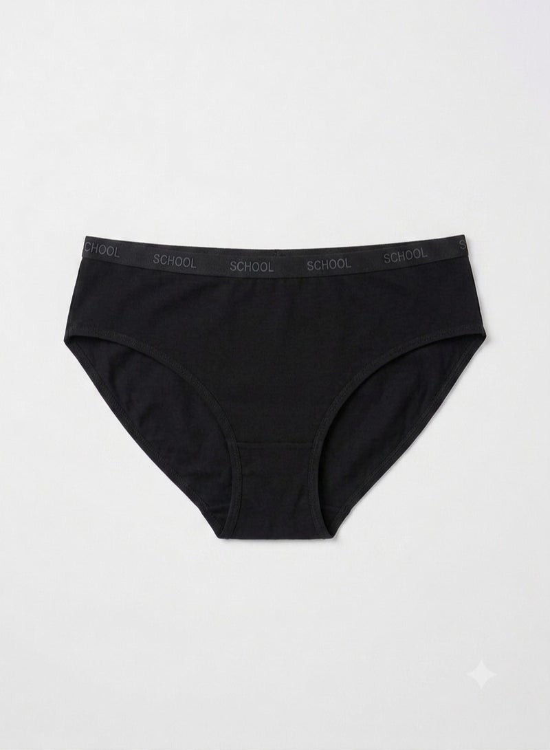 School Pack of 8 Women's Cotton Brief Panties Underwear - Image 2
